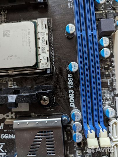 Материнская плата + цп