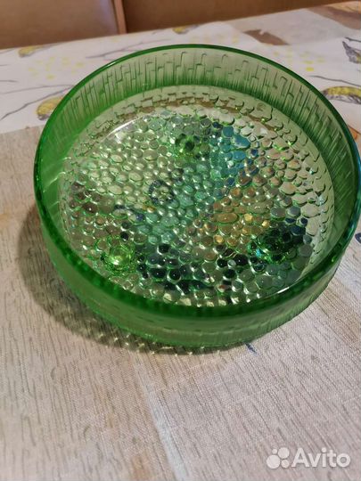 Ваза цветное стекло