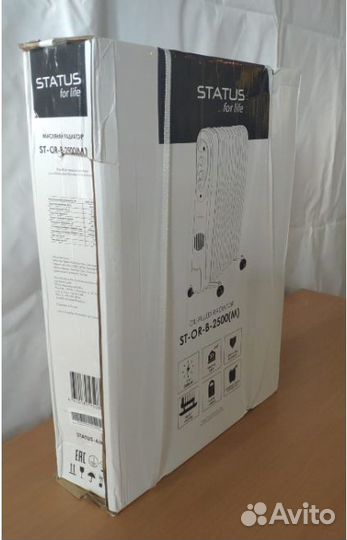 Масляный радиатор ST-OR-B-2500(M) status for life