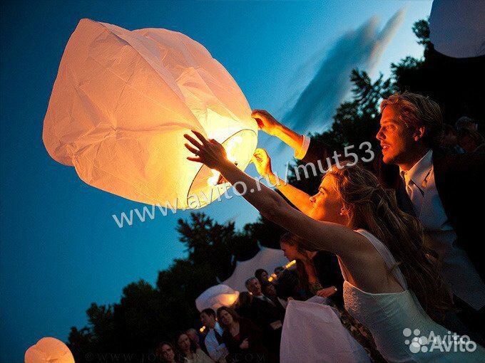 Небесные фонарики, воздушные
