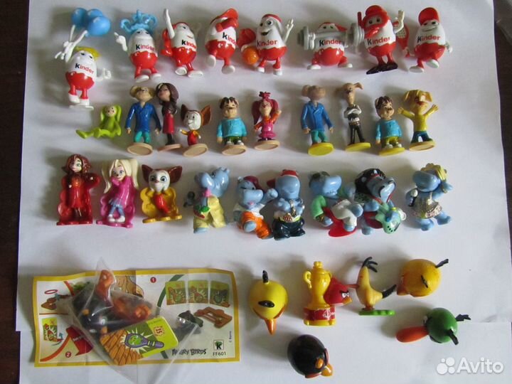 Кроты,Шрек,миньоны,перевёртыши и другое из киндер