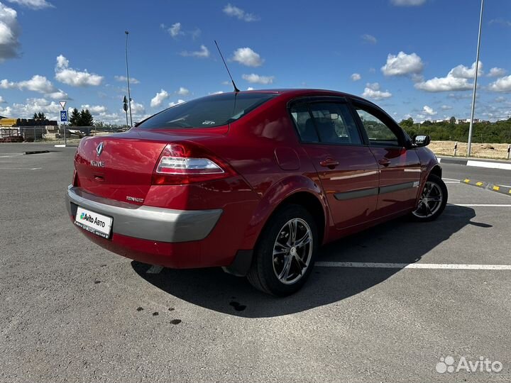 Renault Megane 1.6 МТ, 2006, 196 134 км