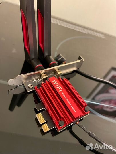 Intel адаптер Wi-Fi (2.4 / 5 ггц) + Bluetooth 5.3