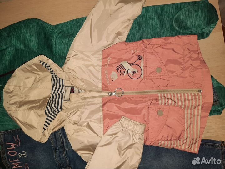 Вещи пакетом на девочку 86 осень