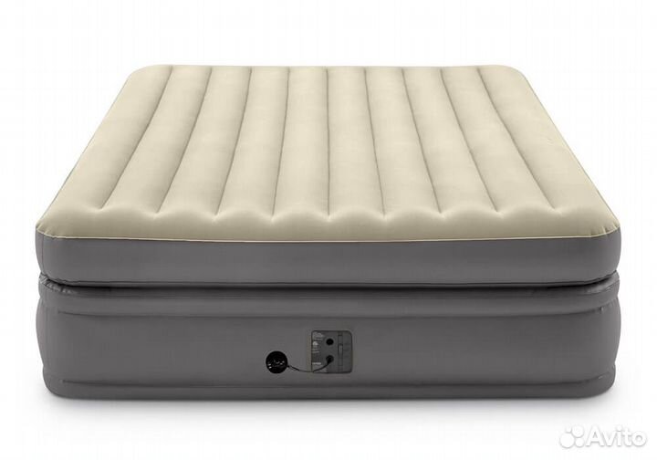 Надувная кровать Intex 152х203х51 с насосом 64164