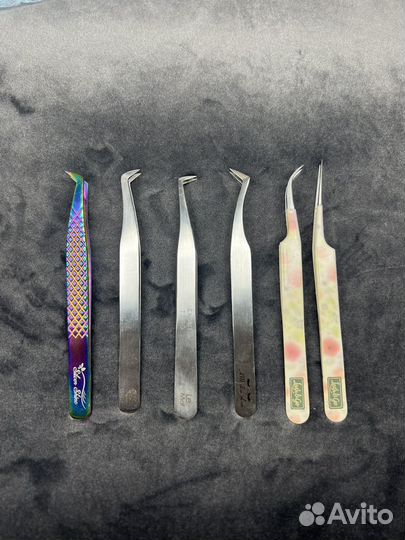 Пинцеты для наращивания ресниц