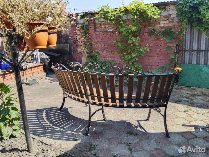 Скамья радиусная