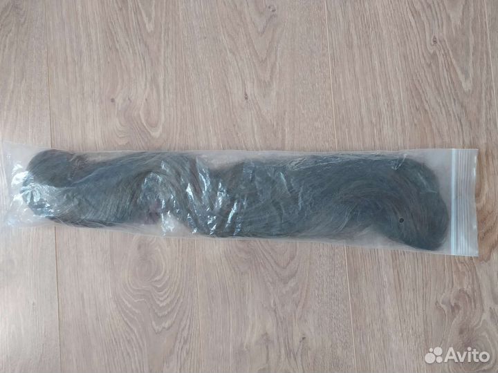 Волосы для наращивания шиньон хвост на ленте 60 см