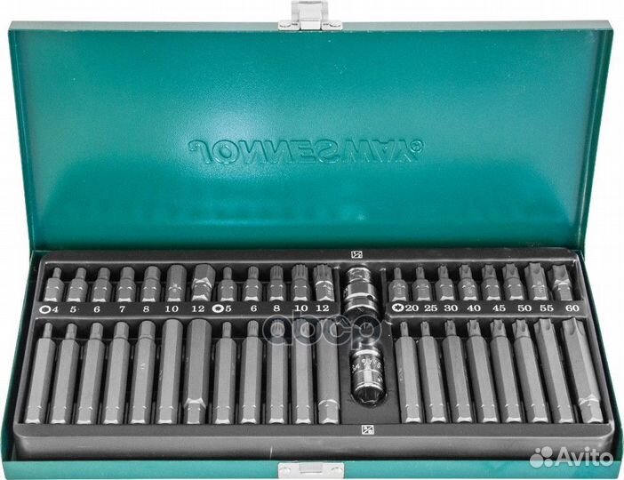 Набор бит 10 мм DR с переходниками, 42 предмета