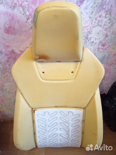 Обивка сиденья Шкода Рапид sport