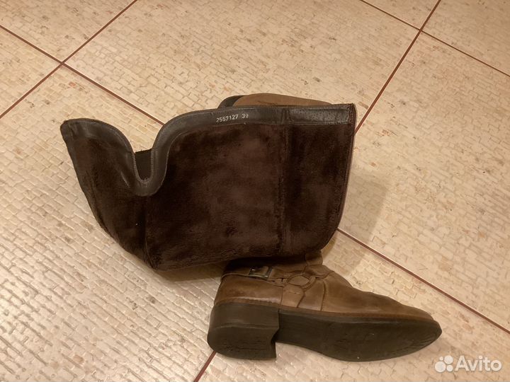 Сапоги женские натуральная кожа