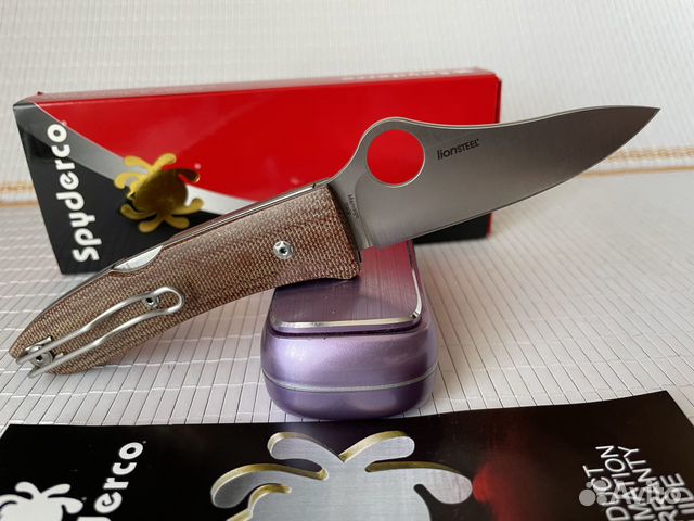 Нож складной Spyderco SpyOpera C255CMP Италия