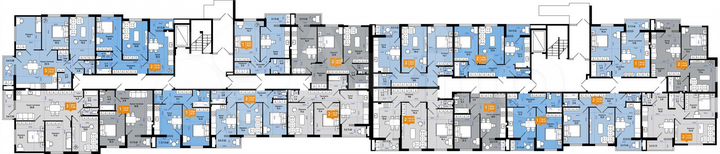 2-к. квартира, 60,2 м², 1/9 эт.