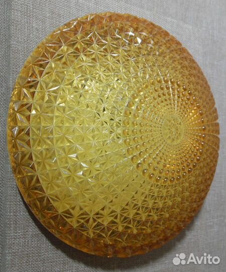 Люстра Потолочная модерн - 90008/1 янтарный