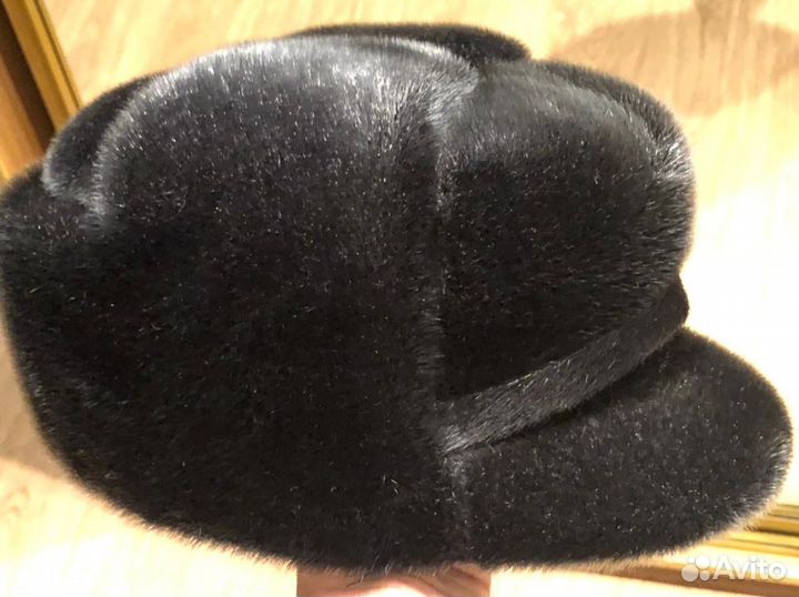 Меховая мужская кепка