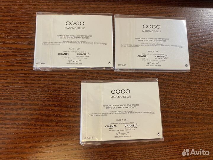 Сhanel coco mademoselle переводные татуировки