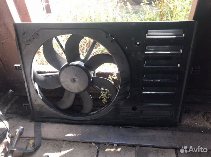 Диффузор с вентилятором wv polo hatchback 6r