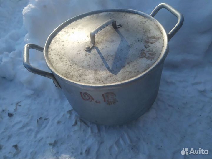 Кастрюля аллюминевая 30 литров