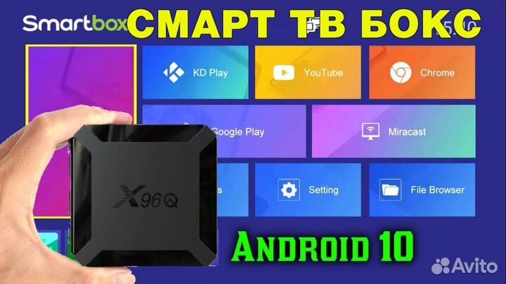 Smart TV приставка 2/16