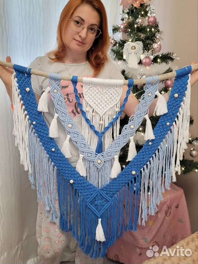 Макраме панно