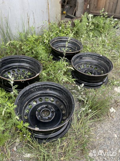 Штампованные диски r15 5х112