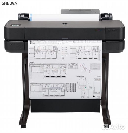 Плоттер широкоформатный HP DesignJet T630 24