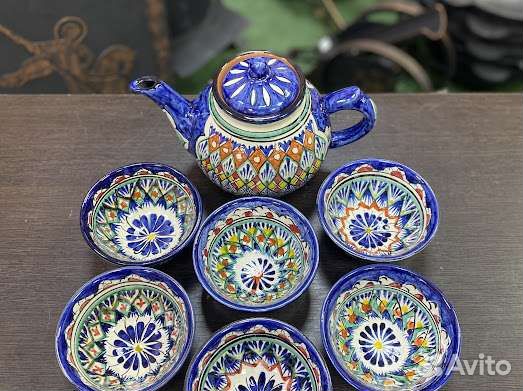 Сервис узбекский на 6 персон