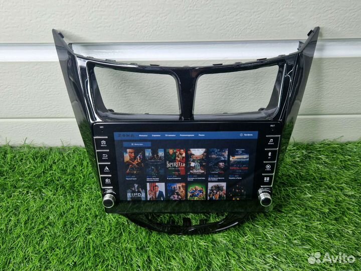 Магнитола Андроид Хёндай Солярис 1 IPS крутилки