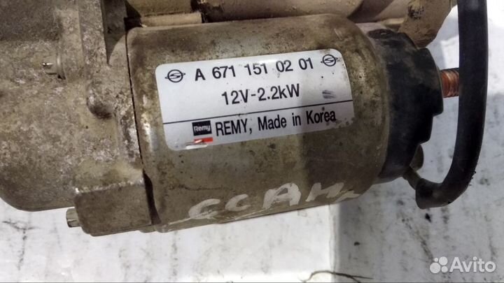 Стартер SsangYong Actyon New