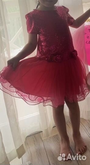 Платье для девочки 116-122