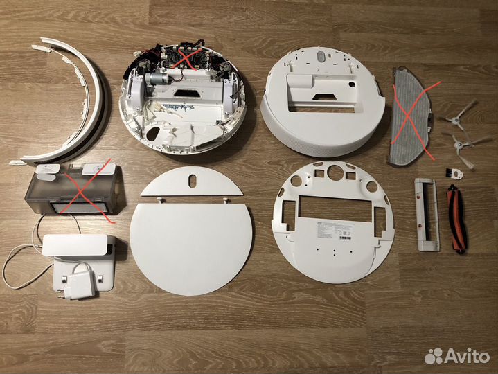 Запчасти для робота пылесоса xiaomi essential