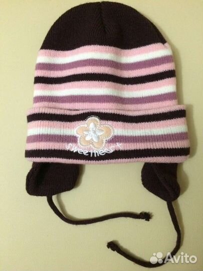 Шапки на 3-7 лет, манишка, шлем поддева