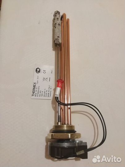 Тэн Thermowatt 1200W с терморегулятором и анодом