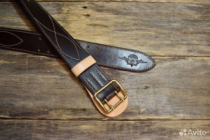 Кожаный ремень на заказ