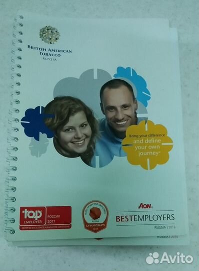 Блокнот на спирали новый