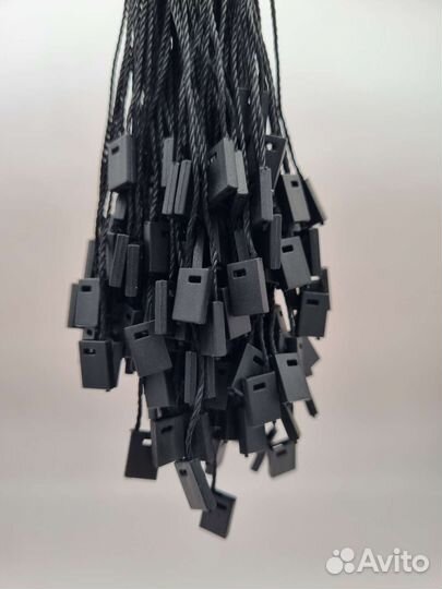 Крепление для бирок чёрные