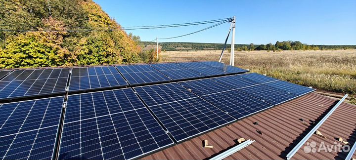 Автономная солнечная система 15 квт