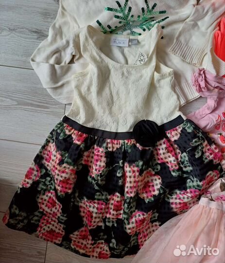 Вещи пакетом для девочки 5т