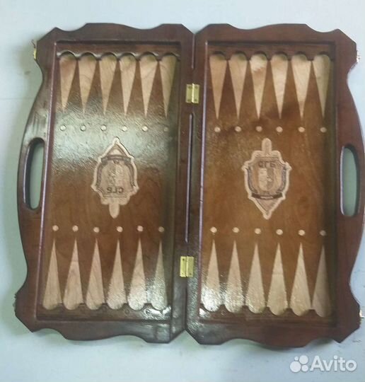Нарды ручной работы резные размеры 30 на 60