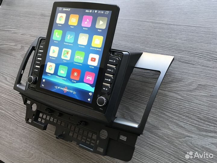 Магнитола на Mitsubishi Lancer X