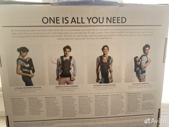 Кенгуру эргорюкзак Baby bjorn one