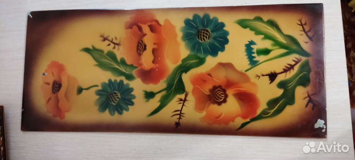 Панно цветы