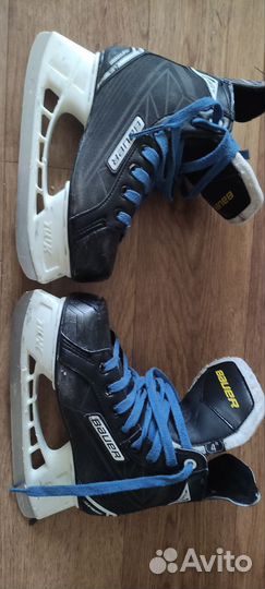 Хоккейные коньки bauer размер 37.5