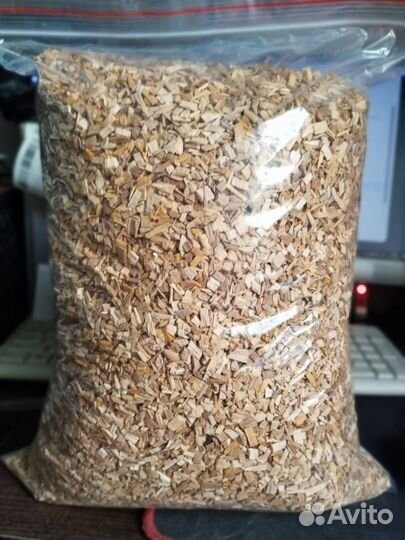 Щепа для копчения Ольха отборная без коры 1,5кг