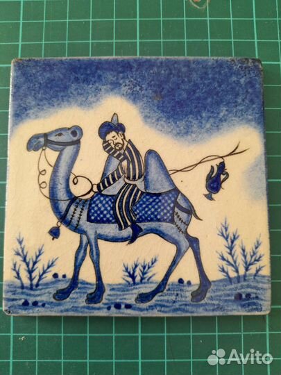 Плитка керамическая картина верблюд