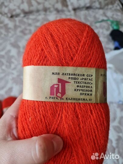 Пряжа шерсть 95 Рига Латвия