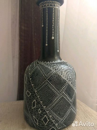 Бутылка интерьерная