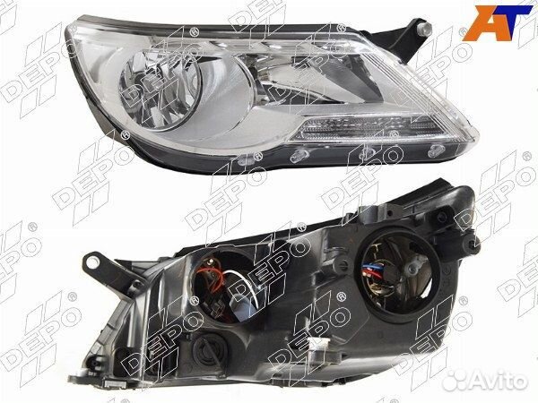 Фара volkswagen tiguan, VW tiguan 07-16