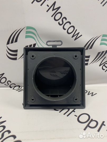 Выход стенной ф 125 серый