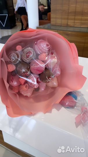 Шоколадный букет. Клубника в шоколаде